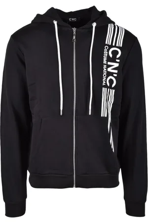 Costume National Sweatshirts & Hoodies, Heren, Zwart, XL, Katoen, Maglia