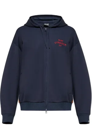 EA7 Sweatshirts & Hoodies, Heren, Blauw, XL, Katoen, Sweatshirts & Hoodies