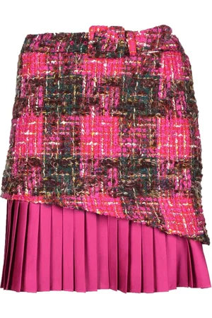 Andersson Bell Rokken, Dames, Roze, L, Katoen, Stijlvolle Lana Mix Gonna Rok