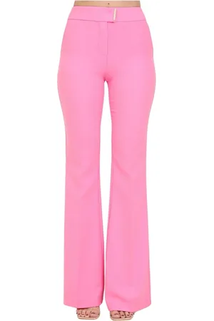 SIMONA CORSELLINI Broeken, Dames, Roze, M, Polyester, Broek