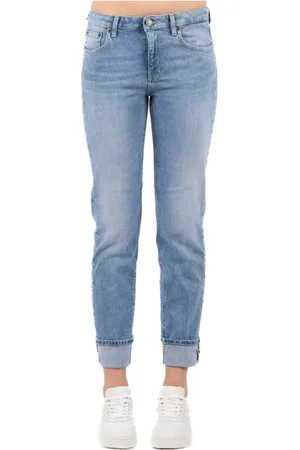 Dondup Jeans, Dames, Blauw, W29, Stijlvolle Jeans