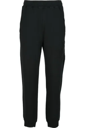 Dondup Broeken, Heren, Zwart, L, Katoen, Katoenen Jumpsuit