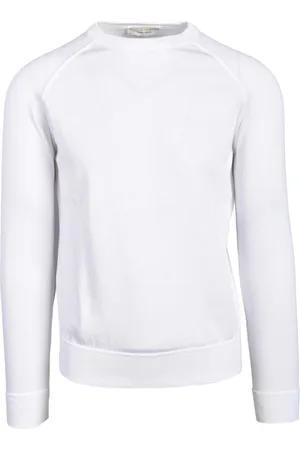 FILIPPO DE LAURENTIIS Truien, Heren, Wit, L, Katoen, Maglia