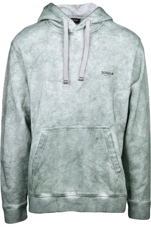 Dondup Sweatshirts & Hoodies, Heren, Groen, L, Katoen, Sweatshirt