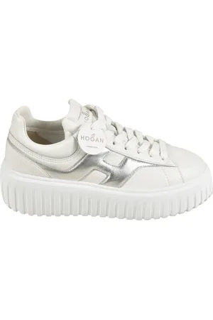 Hogan Schoenen, Dames, Wit, 39 1/2 EU, Casual Sneakers