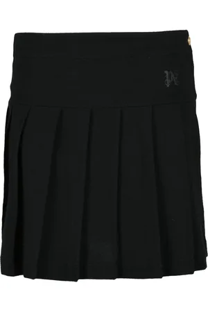 Palm Angels Rokken, Dames, Zwart, M, Katoen, Rok