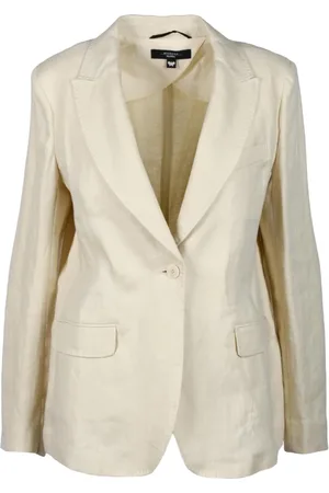 Max Mara Jassen, Dames, , XL, Linnen, Jas