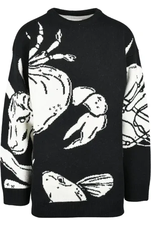 Jil Sander Truien, Heren, Zwart, M, Wol, Maglia