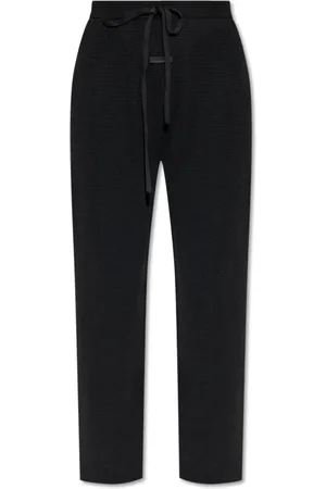 FEAR OF GOD Broeken, Dames, Zwart, L, Geribbelde broek