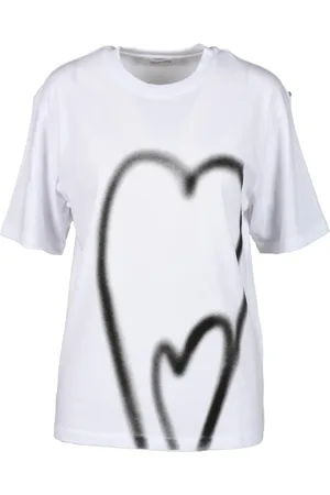 Sportmax Tops, Dames, Wit, S, Katoen, Tshirt