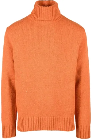 Universal Works Truien, Heren, Oranje, M, Wol, Maglia