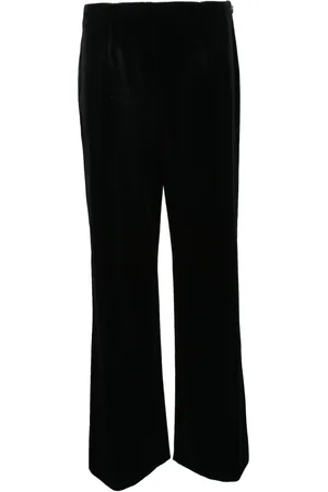 Serafini Broeken, Dames, Zwart, S, Polyester, Elegante Stretch Broek