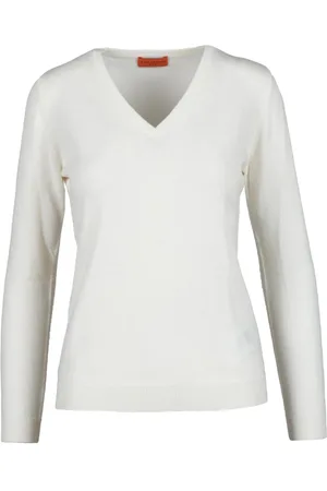 BALLANTYNE Truien, Dames, Wit, L, Kasjmier, Maglia