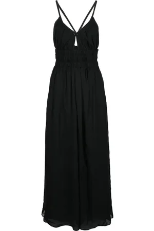 Dondup Kleedjes, Dames, Zwart, L, Chiffon, Damesjurk