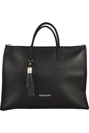 ERMANNO SCERVINO Tassen, Dames, Zwart, ONE Size, Leer, Tas