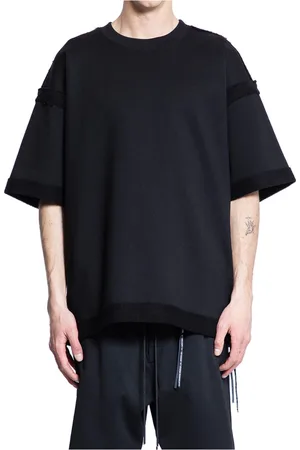 MASTERMIND Tops, Heren, Zwart, L, Katoen, Zwarte Katoenen Sweatshirt met Handtekening Skull Patch
