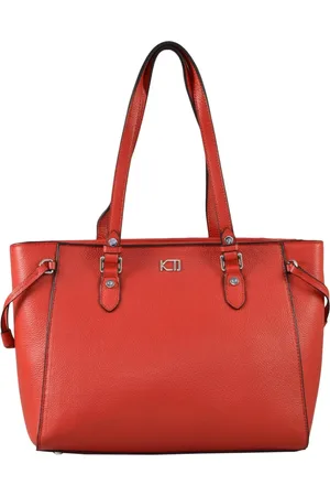 Kenzo Tassen, Dames, Rood, ONE Size, Leer, Borsa