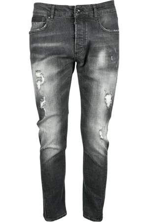 Costume National Jeans, Heren, Zwart, W31, Katoen, Moderne Zwarte Jeans voor Heren
