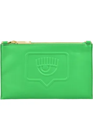 Chiara Ferragni Tassen, Dames, Groen, ONE Size, Stijlvolle PU-tas