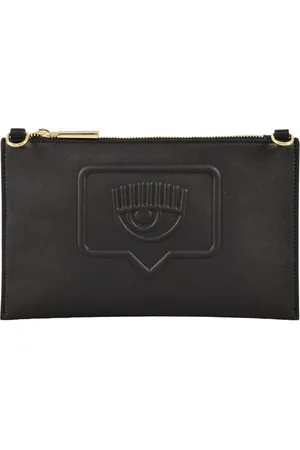 Chiara Ferragni Tassen, Dames, Zwart, ONE Size, Stijlvolle PU-tas