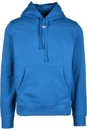 Diesel Sweatshirts & Hoodies, Heren, Blauw, M, Katoen, Sweatshirt