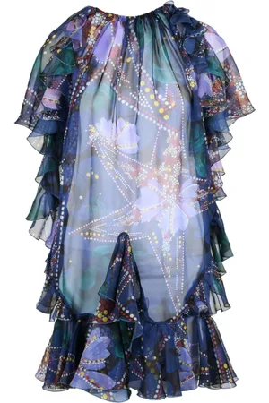 Dsquared2 Kleedjes, Dames, Veelkleurig, S, Polyester, Damesjurk