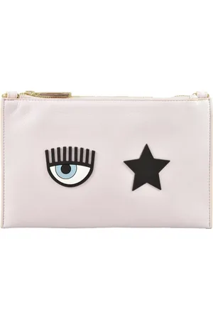 Chiara Ferragni Tassen, Dames, Roze, ONE Size, Stijlvolle PU-tas