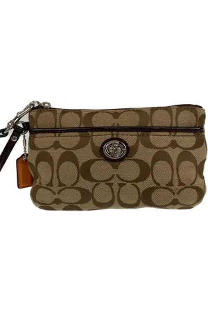 Coach Pre-owned, Dames, , ONE Size, Tweedehands Canvas handtassen