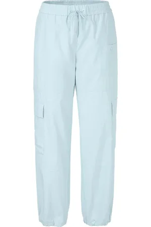 Marc Cain Broeken, Dames, Blauw, S, Blauwe Broek Ys 81.48