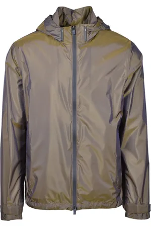 HERNO Jassen, Heren, Groen, L, Polyester, Jas