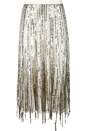 Elisabetta Franchi Rokken, Dames, Geel, S, Chiffon, Rok