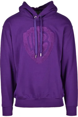 Family First Sweatshirts & Hoodies, Heren, Paars, M, Katoen, Sweatshirts & Hoodies