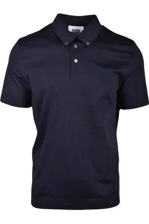 ALPHA STUDIO Tops, Heren, Blauw, M, Katoen, Polo