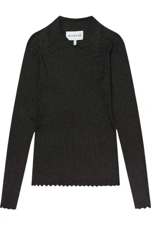Munthe Truien, Dames, Zwart, S, Zwarte Truien