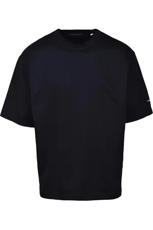 D.A. Daniele Alessandrini Tops, Heren, Zwart, S, Katoen, Katoenen T-shirt