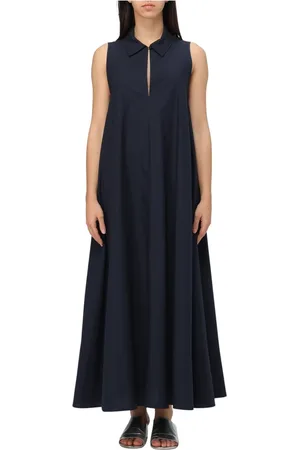 Emporio Armani Kleedjes, Dames, Blauw, M, Elegante Avondjurk voor Vrouwen