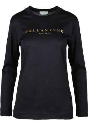 BALLANTYNE Truien, Dames, Blauw, S, Katoen, Tshirt