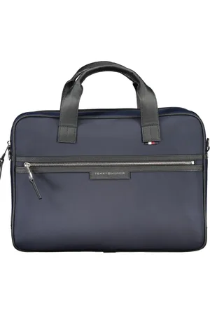 Tommy Hilfiger Tassen, Heren, Blauw, ONE Size, Polyester, Tassen en Accessoires