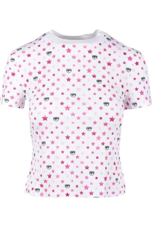 Chiara Ferragni Tops, Dames, Veelkleurig, S, Tshirt