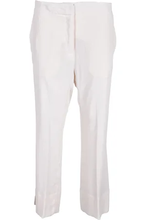 SEMICOUTURE Broeken, Dames, Wit, M, Broek