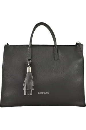 ERMANNO SCERVINO Tassen, Dames, Zwart, ONE Size, Leer, Tas