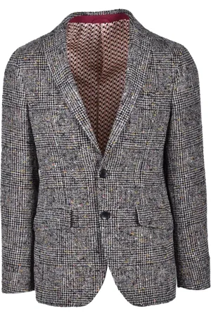 Etro Jassen, Heren, Bruin, M, Wol, Jas