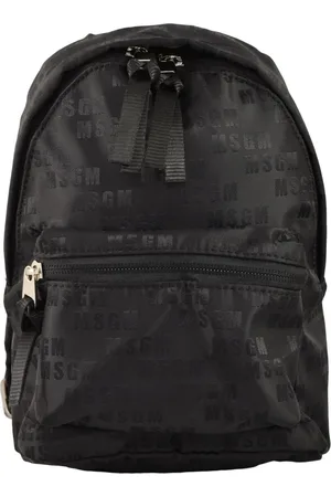 Msgm Tassen, Heren, Zwart, ONE Size, Rugzak