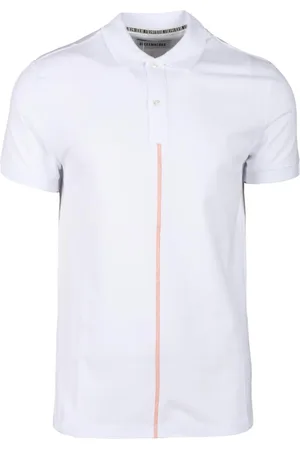 Bikkembergs Tops, Heren, Wit, M, Katoen, Polo