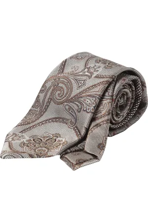 Etro Accessoires, Heren, Veelkleurig, ONE Size, Stof Patch Stropdassen