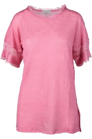 BALLANTYNE Truien, Dames, Roze, XS, Linnen, Maglia
