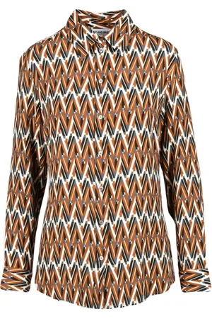 Attic and Barn Blouses & Shirts, Dames, Bruin, L, Overhemd