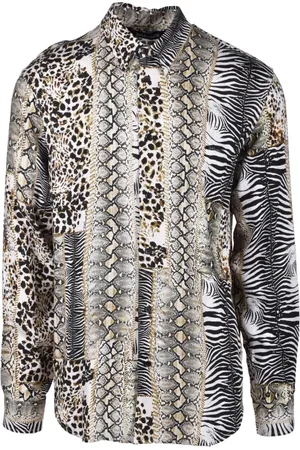 Roberto Cavalli Overhemden, Heren, Veelkleurig, S, Overhemd
