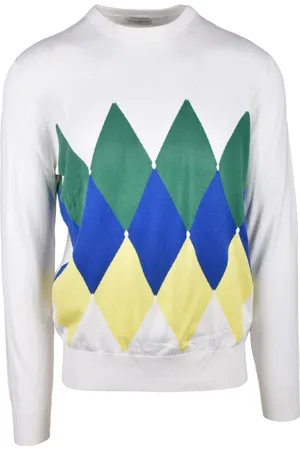 BALLANTYNE Truien, Heren, Wit, XL, Katoen, Maglia