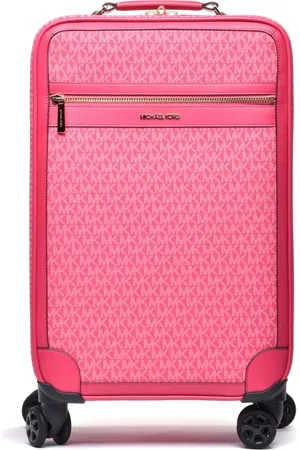 Michael Kors Koffers, Dames, Roze, ONE Size, Leer, Trolley